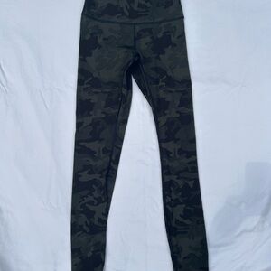 Lululemon Camouflage Leggings